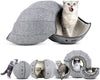 Cat Tunnel Toy Foldable Cat Tube Indoor Cat Cave Bed Multi-Function Pet Toy For Puppy Dogs Cats Interactive Ball Toy