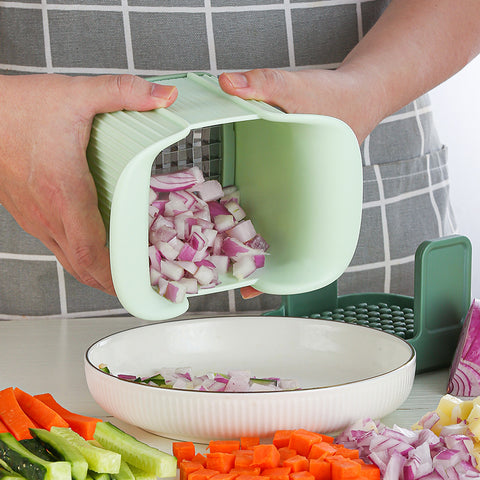 New Multifunctional Vegetable Cutter Household Hand Pressure Type Kitchen Tools