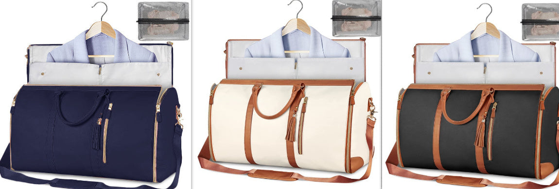 Large Capacity Travel Duffle Bag Women's Handbag Folding Suit Bag Waterproof Clothes Totes - Rokkaku 18 online shop