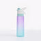 Spray Water Bottle For Girls Outdoor Sport Fitness Water Cup Large Capacity Spray Bottle Drinkware Travel Bottles Kitchen Gadgets