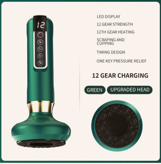 Electric Vacuum Cupping Massager For Body Anti-Cellulite Suction Cup Gua Sha Massage Body Cups Guasha Fat Burning Slimming Jars - Rokkaku 18 online shop