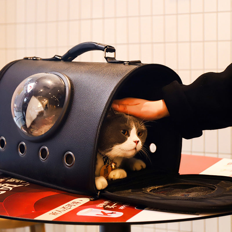 Cat Bag Space Capsule To Go Out And Portable Large-capacity Portable Diagonal - Rokkaku 18 online shop