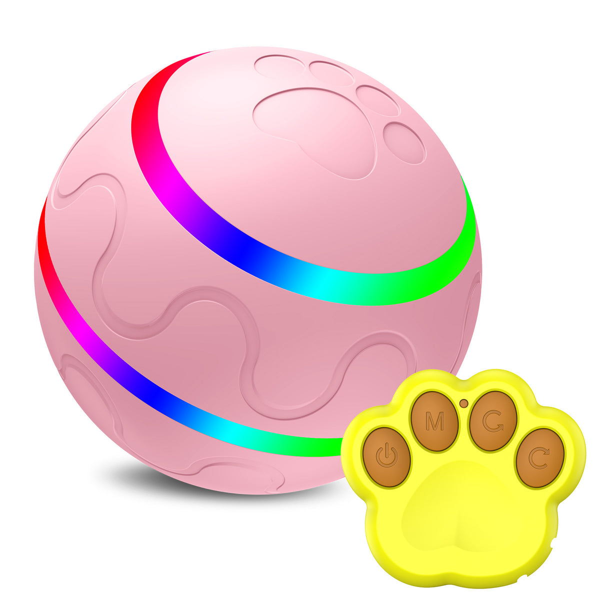 Pet New Cat Wicked Ball Toy Intelligent Ball USB Cat Toys Self Rotating Ball Automatic Rotation Ball - Rokkaku 18 online shop