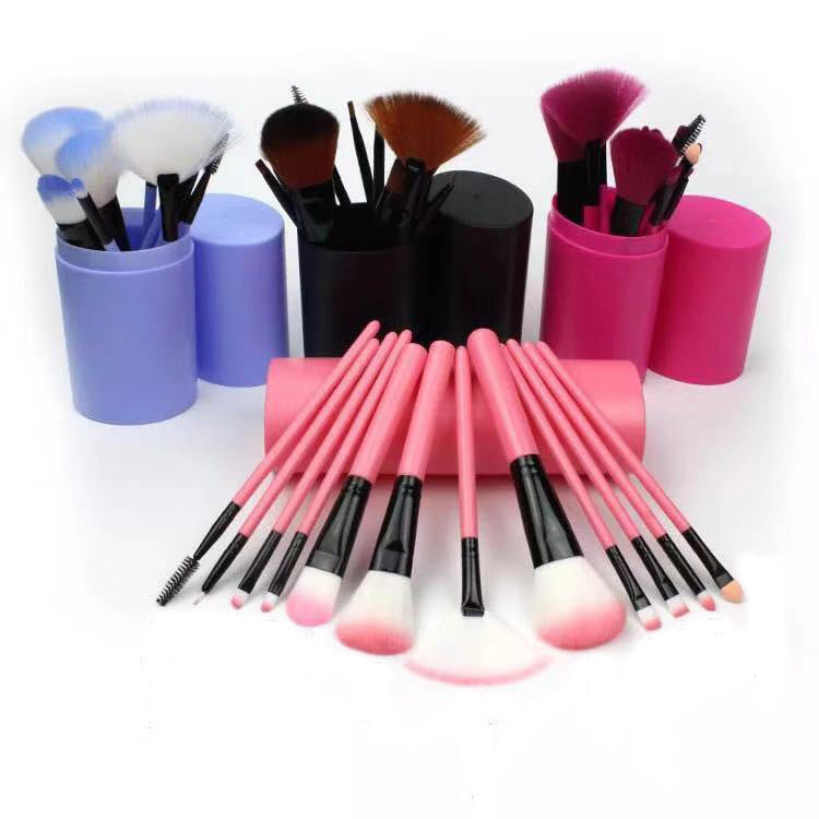 12pcs Makeup Brush Set Blush Eyeshadow Eyelash Highlighter Makeup Brush - Rokkaku 18 online shop