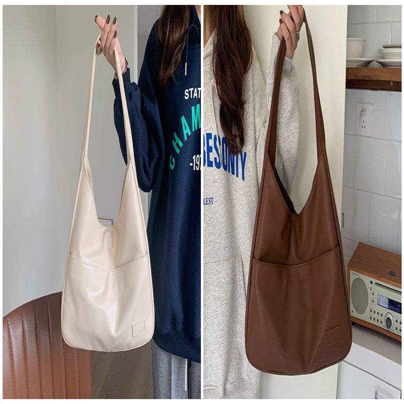 Fashion Tote Bag Large Capacity Casual Shoulder Bag Women's Commuting Handbag College Student - Rokkaku 18 online shop
