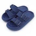 Platform Slippers Women's Summer Buckle Home Shoes Fashion Outdoor Wear Soft Bottom Sandals - Rokkaku 18 online shop