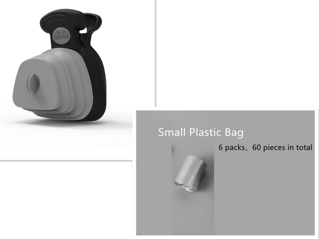 Pet Dog Poop Bag Dispenser Travel Foldable Poop Spoon - Rokkaku 18 online shop