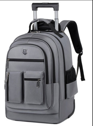 Trolley Backpack Ultra-light Trolley Bag Large Capacity Single-directional Wheel - Rokkaku 18 online shop