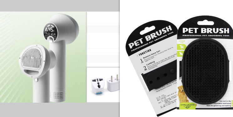 Smart Pet Hair Dryer Dog Golden Retriever Cat Grooming Hairdressing Blow & Comb Silent No Harm Pet Cleaning Supplies Pet Products - Rokkaku 18 online shop