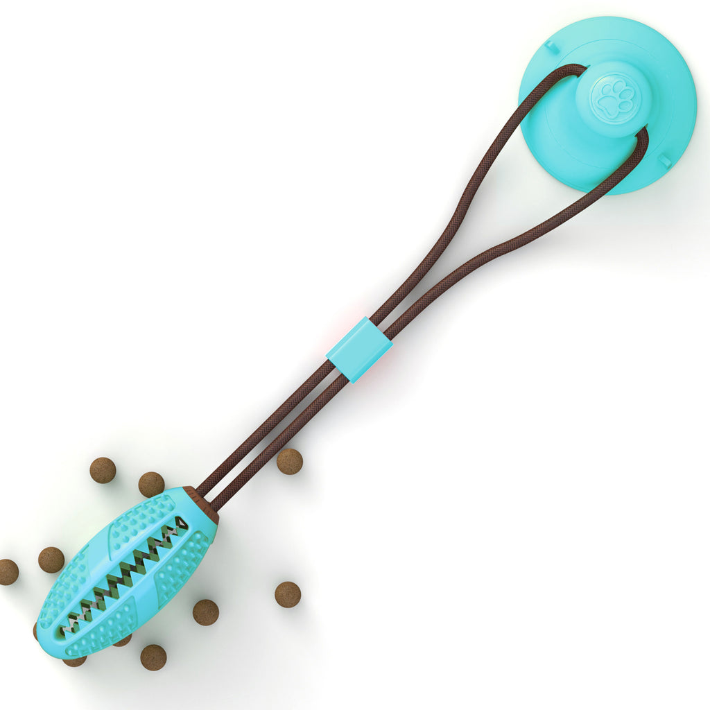 Dog Toys Silicon Suction Cup Tug Interactive Dog Ball Toy For Pet Chew Bite Tooth Cleaning Toothbrush Feeding Pet Supplies - Rokkaku 18 online shop