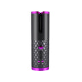 Rechargeable Automatic Hair Curler Women Portable Hair Curling Iron LCD Display Ceramic Curly Rotating Curling Wave Styer - Rokkaku 18 online shop