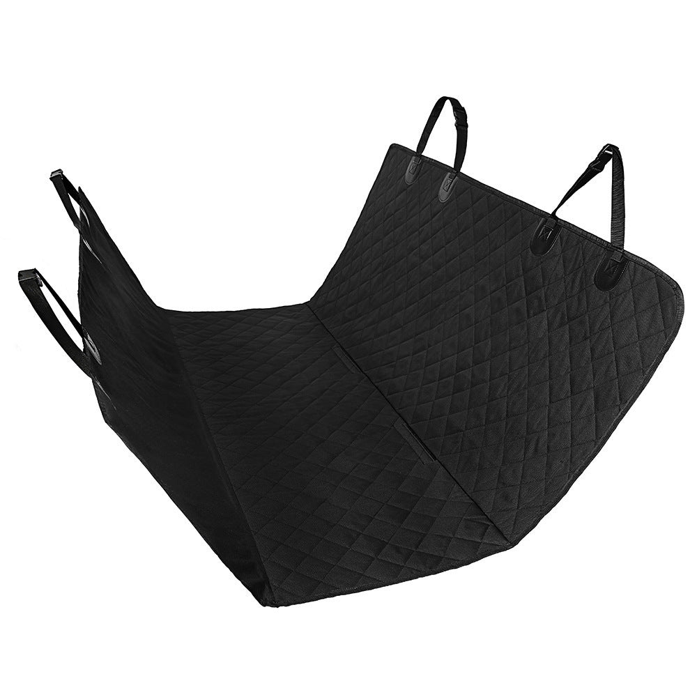 Dog Car Seat Cover View Mesh Pet Carrier Hammock Safety Protector Car Rear Back Seat Mat With Zipper And Pocket For Travel - Rokkaku 18 online shop