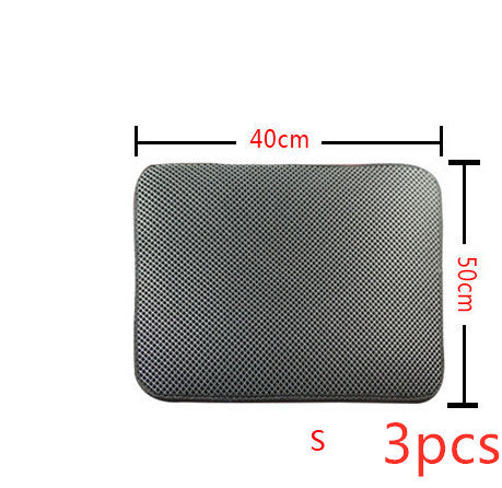 Double Layer Litter Cat Bed Pads Pet Cat Litter Mat Trapping Pets Litter Box Mat Pet Product Bed For Cats House Clean Mat - Rokkaku 18 online shop