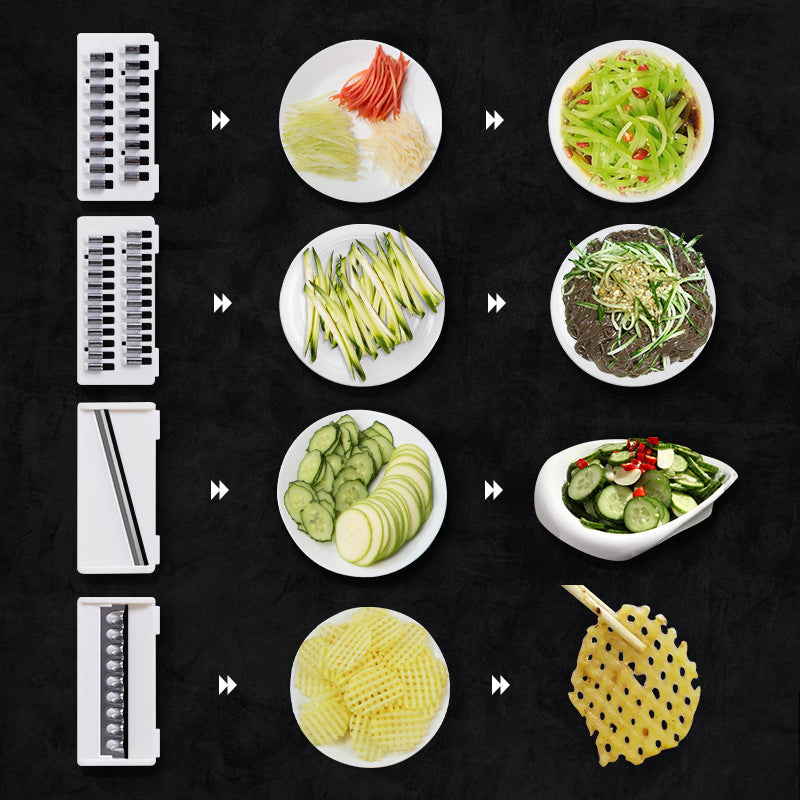 Vegetable Cutter Kitchen Accessories Fruit Potato Peeler Carrot Cheese Grater Vegetable Slicer - Rokkaku 18 online shop