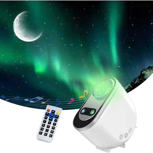 Aurora Borealis Starlight Projectors LED Galaxy Star Atmosphere Galaxy Night Light Home Bedroom Sky Moon Lamp Room Decor Gift - Rokkaku 18 online shop