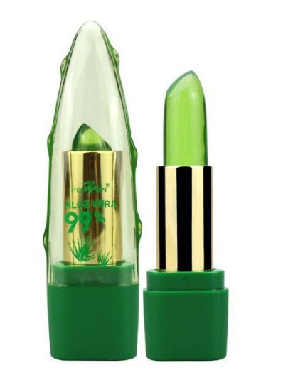 Aloe Vera Gel Color Changing Lipstick Gloss  Moisturizer Anti-drying Desalination Fine-grain Lip Blam Care - Rokkaku 18 online shop
