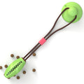 Dog Toys Silicon Suction Cup Tug Interactive Dog Ball Toy For Pet Chew Bite Tooth Cleaning Toothbrush Feeding Pet Supplies - Rokkaku 18 online shop