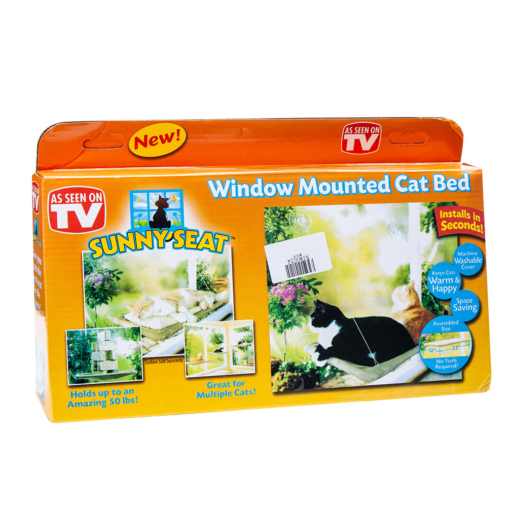 Pet Hanging Beds Cat Sunny Window Seat Mount Hammock Comfortable Cat Shelf Seat - Rokkaku 18 online shop