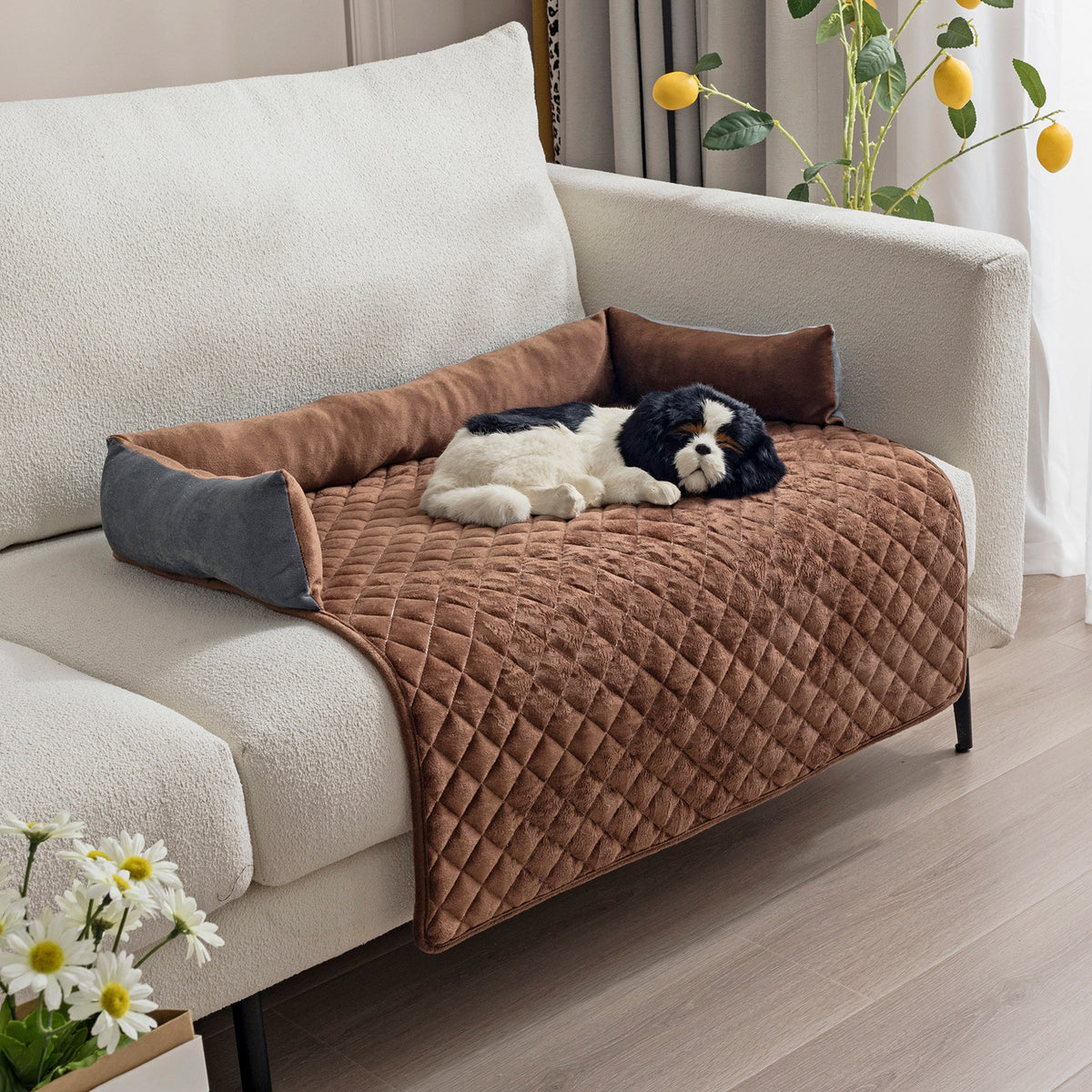 Pet Dog Sofa Bed Dog Beds For Large Dogs Cushion Warm Cat Beds Mat Furniture Protector Dog Sofa - Rokkaku 18 online shop