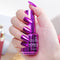 Mirror silver nail polish metal color stainless steel