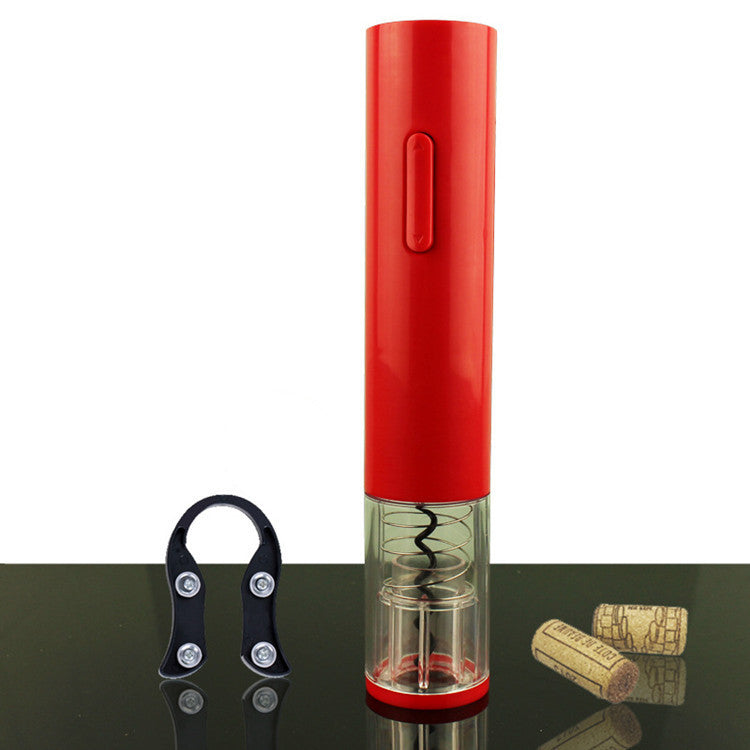 Electric Wine Opener Automatic Electric Wine Bottle Corkscrew Opener With Foil Cutter Wine Bottle Opener Kit - Rokkaku 18 online shop