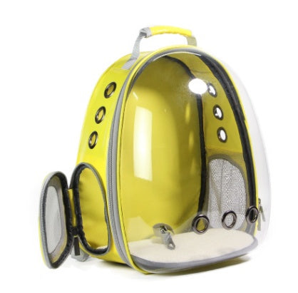 Portable Pet Puppy Backpack Carrier Bubble, New Space Capsule Design 360 Degree Sightseeing Rabbit Rucksack Handbag - Rokkaku 18 online shop