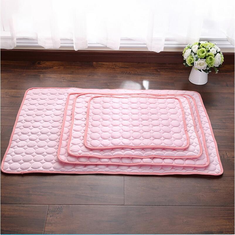Pet Dog Cat Ice Silk Cold Nest Pad For Cooling In Summer - Rokkaku 18 online shop