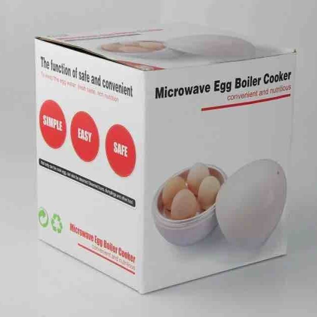 Capacity For 4 Eggs Microwave Egg Steamer Boiler Cooker Easy Quick 5 Minutes Hard Or Soft Boiled Kitchen Cooking Tools Kitchen Gadgets - Rokkaku 18 online shop