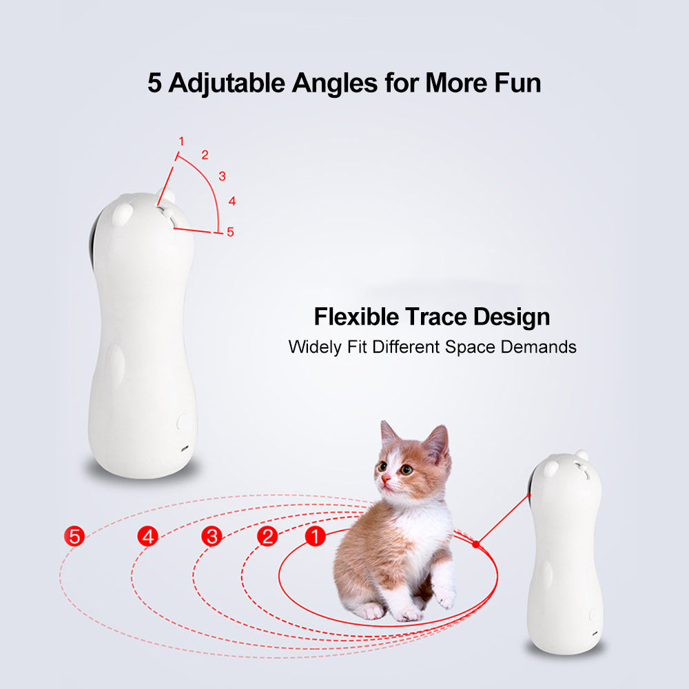 Automatic Laser Cat Toy Bear Laser Cat Toy LED Red Laser Cat Cat Toy - Rokkaku 18 online shop