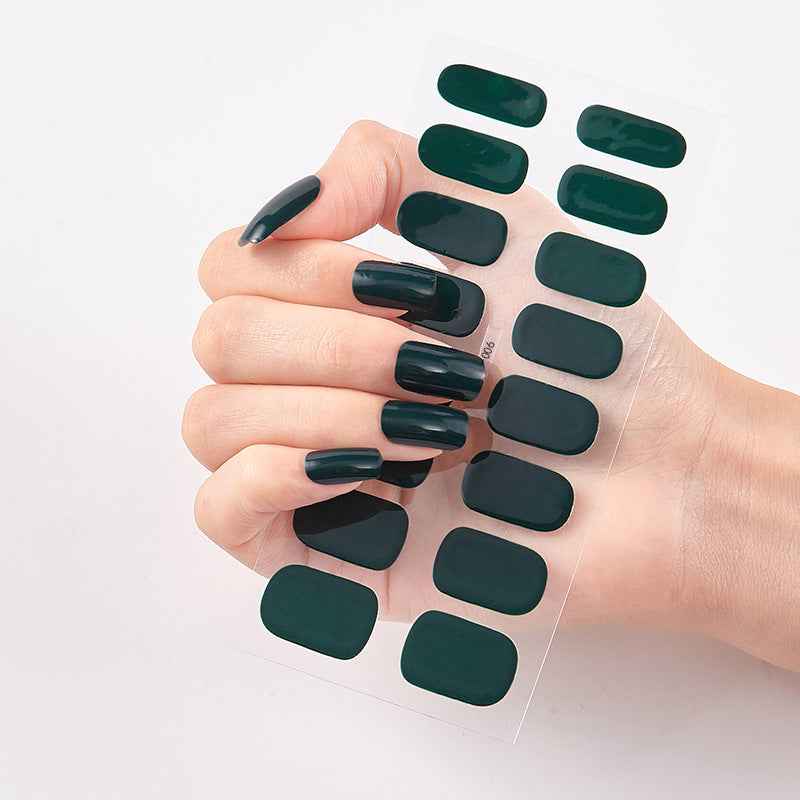 Nail Sticker Letter Color Nail Art Sticker Full Sticker