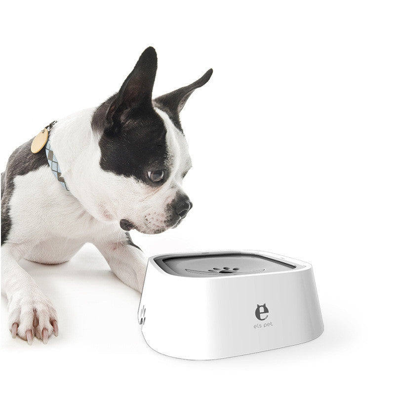 1.5L Cat Dog Water Bowl Carried Floating Bowl Anti-Overflow Slow Water Feeder Dispenser Pet Fountain ABS&PP Dog Supplies - Rokkaku 18 online shop