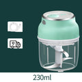 Portable Electric Mini Garlic Cutter Masher Vegetable Fruit Meat Food Chopper Grinder - Rokkaku 18 online shop