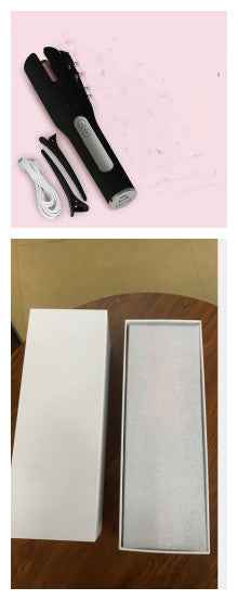 Wireless Automatic Curler USB  LCD Screen Ceramic Heating Anti-perm Curler