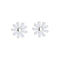 S925 Sterling Silver Sweet Daisies Stud Earrings