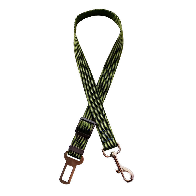 Adjustable Pet Cat Dog Car Seat Belt Pet Seat Vehicle Dog Harness Lead Clip Safety Lever Traction Dog Collars Dogs Accessoires Pets Products - Rokkaku 18 online shop