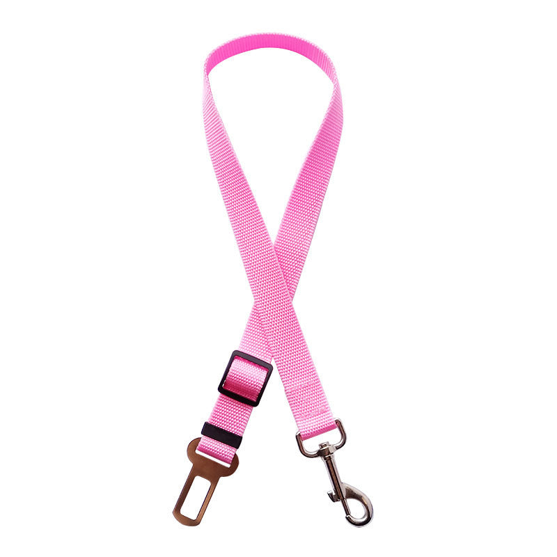 Adjustable Pet Cat Dog Car Seat Belt Pet Seat Vehicle Dog Harness Lead Clip Safety Lever Traction Dog Collars Dogs Accessoires Pets Products - Rokkaku 18 online shop