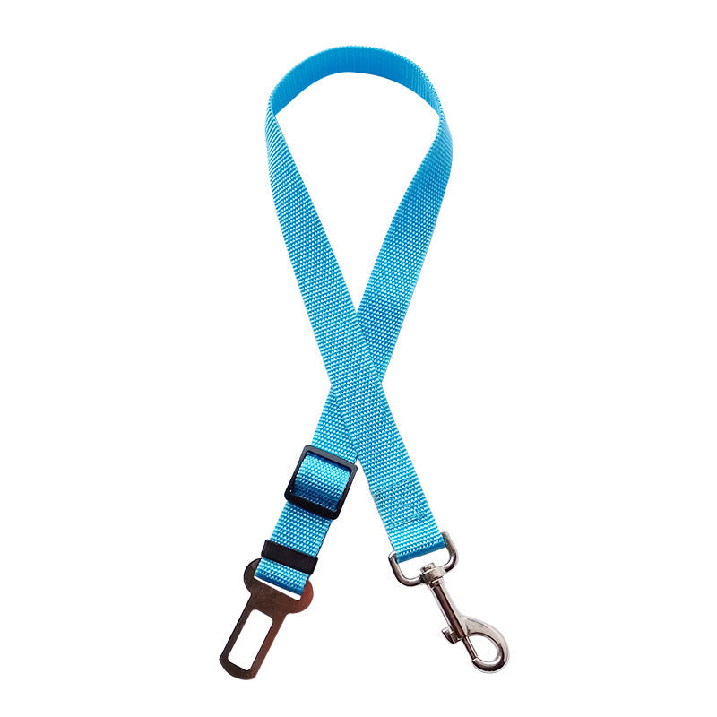 Adjustable Pet Cat Dog Car Seat Belt Pet Seat Vehicle Dog Harness Lead Clip Safety Lever Traction Dog Collars Dogs Accessoires Pets Products - Rokkaku 18 online shop