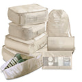 8-piece Set Luggage Divider Bag Travel Storage Clothes Underwear Shoes Organizer Packing Cube Bag - Rokkaku 18 online shop