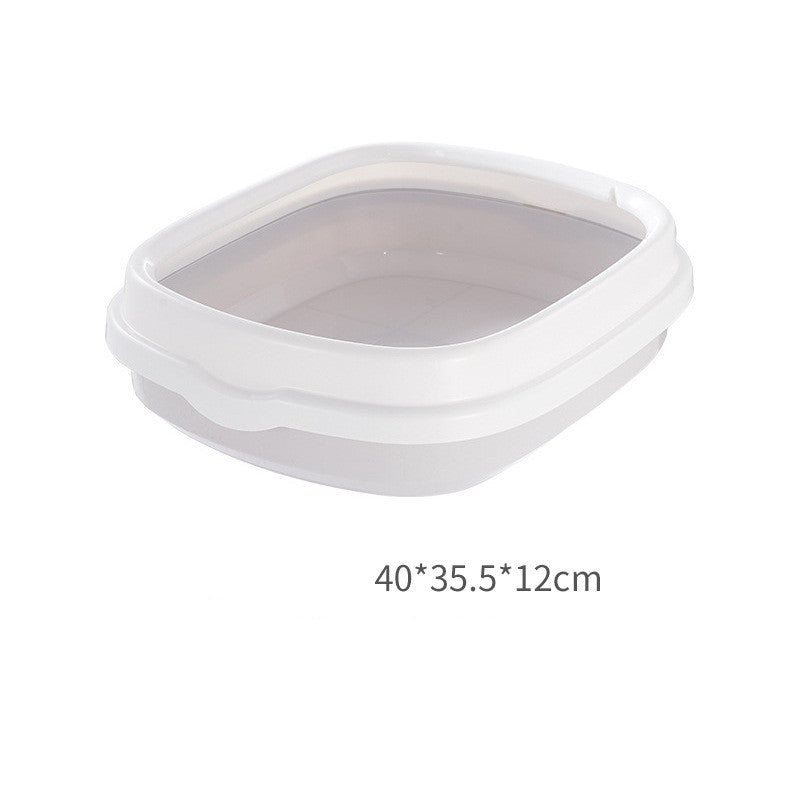 Large Cat Litter Box Detachable Anti-splashing Cat Litter Box Cat Pet Supplies - Rokkaku 18 online shop