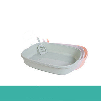 Large Cat Litter Box Detachable Anti-splashing Cat Litter Box Cat Pet Supplies - Rokkaku 18 online shop