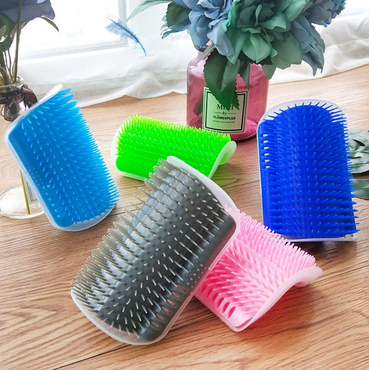 Cat Self-Grooming Brush Pet Wall Rubbing Device - Rokkaku 18 online shop