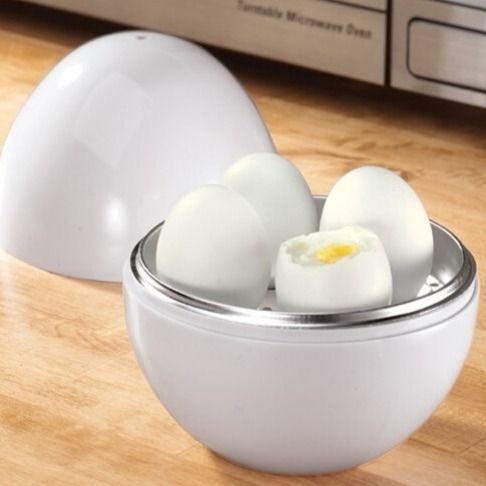 Capacity For 4 Eggs Microwave Egg Steamer Boiler Cooker Easy Quick 5 Minutes Hard Or Soft Boiled Kitchen Cooking Tools Kitchen Gadgets - Rokkaku 18 online shop