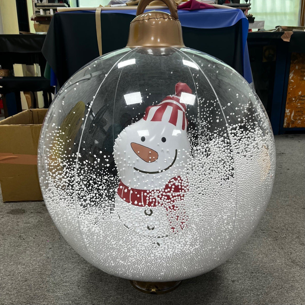 Inflatable Christmas Ball Hanging Crafts - Rokkaku 18 online shop