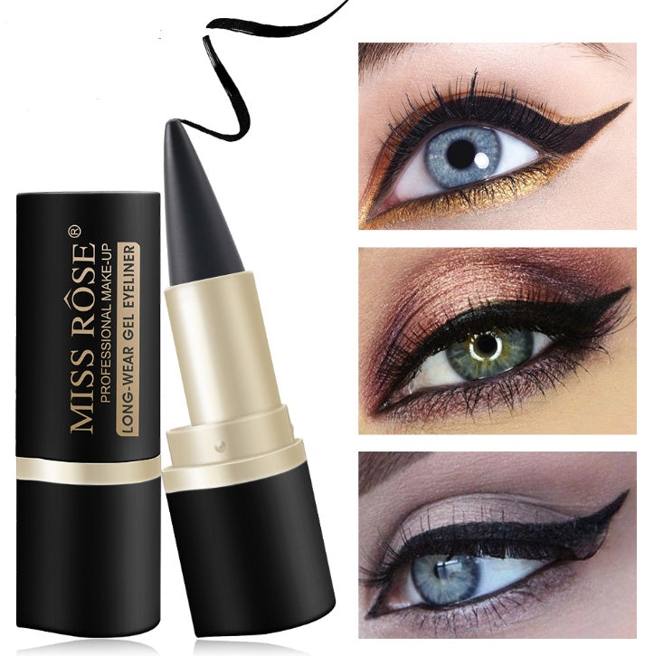 Waterproof Black Eyeliner Liquid Eye Liner Pen Pencil Gel Beauty Makeup Cosmetic Eyelashes Waterproof Eye Liner Makeup Tool - Rokkaku 18 online shop