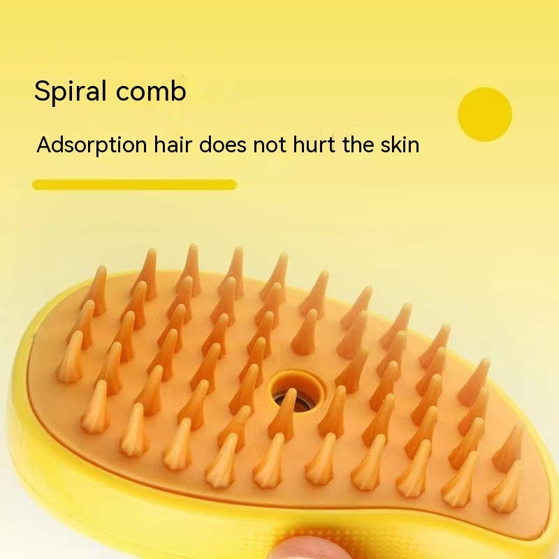 3 In 1 Cat Steam Brush Steamy Dog Brush Electric Spray Cat Hair Brushes For Massage Pet Grooming Comb Hair Removal Combs - Rokkaku 18 online shop
