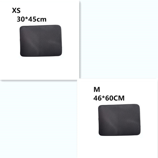 Double Layer Litter Cat Bed Pads Pet Cat Litter Mat Trapping Pets Litter Box Mat Pet Product Bed For Cats House Clean Mat - Rokkaku 18 online shop