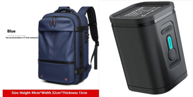 Travel Backpack Men's Business Multifunction Computer Bag Vacuum Compression Large-capacity Backpack - Rokkaku 18 online shop