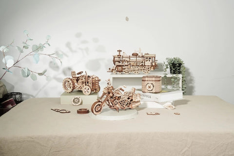 420 Piece Building Block Kit For DIY Wooden Models For Children