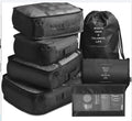 8-piece Set Luggage Divider Bag Travel Storage Clothes Underwear Shoes Organizer Packing Cube Bag - Rokkaku 18 online shop