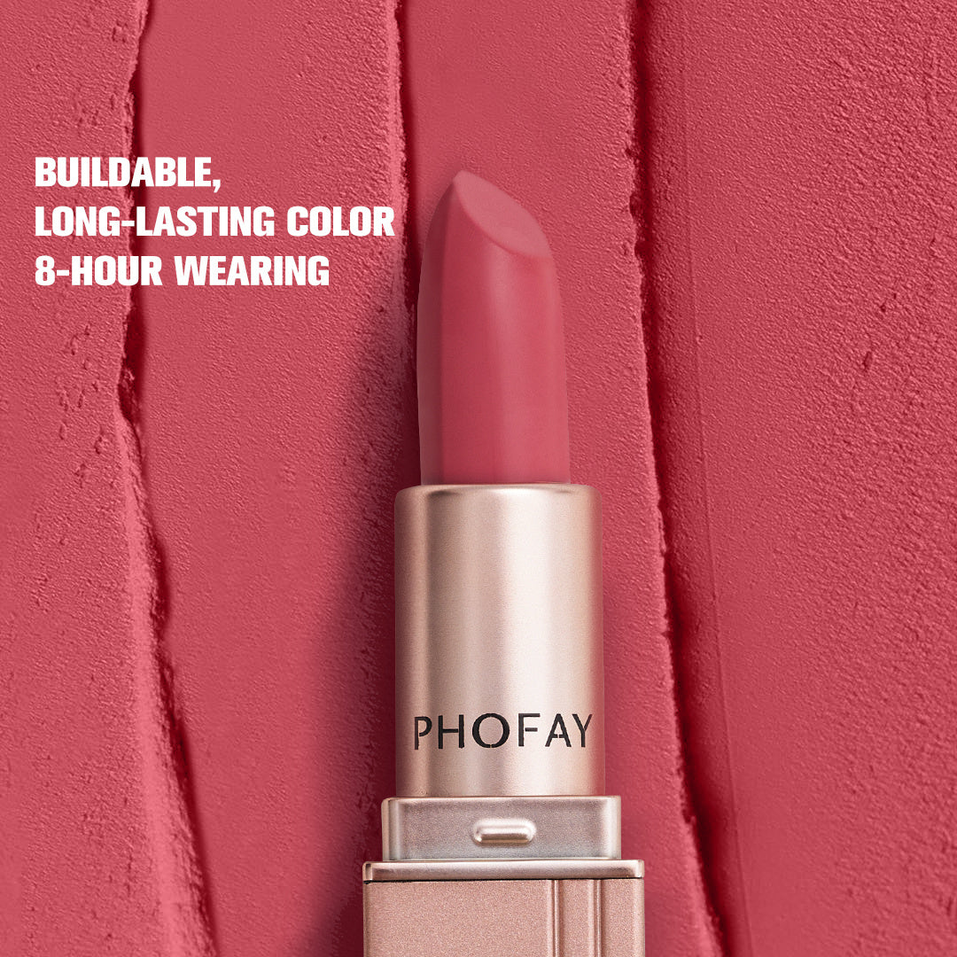PHOFAY Matte Lipstick - Rokkaku 18 online shop